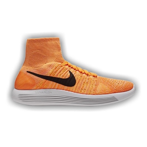 Nike Shoes - Nike Lunarepic Flyknit Laser Orange Sneakers Shoes sz 7 818677-801